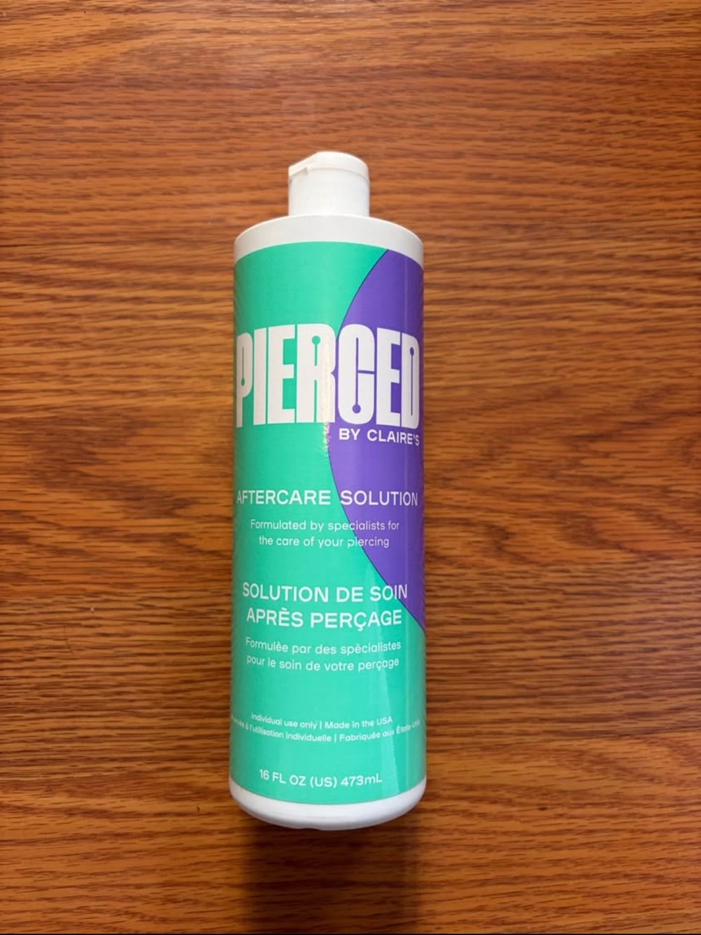 NWT-Pierced by Claire's Aftercare Solution